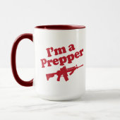 Ich bin ein Prepper Tasse (Links)