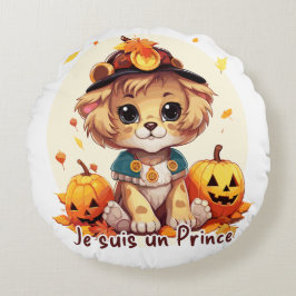 Ich bin ein Prinz Rundes Kissen