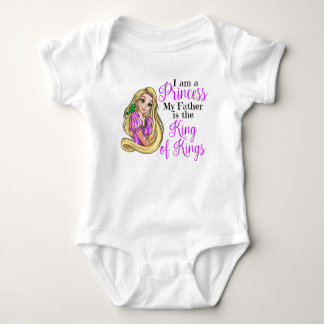 Ich bin ein Prinzessin Rapunzel Baby Onesie-Shirt Baby Strampler