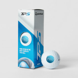 ICH BIN EIN PROFI - Benutzerdefinierter blauer Gol Golfball