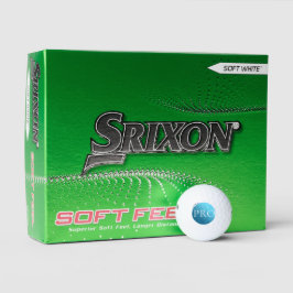 ICH BIN EIN PROFI - Benutzerdefinierter blauer Gol Golfball