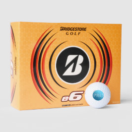 ICH BIN EIN PROFI - Benutzerdefinierter blauer Gol Golfball