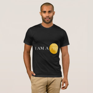 ICH BIN EIN PROFI Minimalistische Motivation T-Shirt