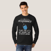 Ich bin ein Programmierer, der nie falsch lag T-Shirt (Vorne ganz)