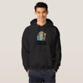 Ich bin ein Purrgramer Nerd Softwareentwickler Cod Hoodie (Vorne ganz)