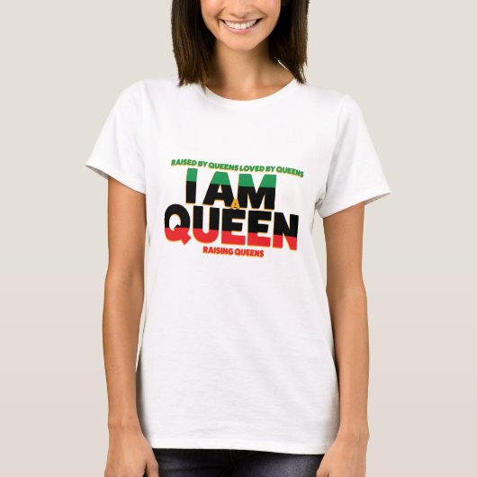 Ich bin ein QUEEN-Sweatshirt T-Shirt (Vorderseite)