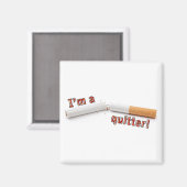 Ich bin ein Quitter! Magnet (Vorderseite/Rückseite)