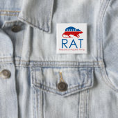 Ich bin ein R.A.T.: Republikaner gegen Trump Button (Beispiel)