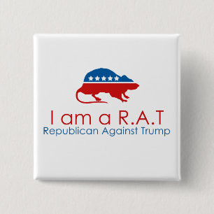 Ich bin ein R.A.T.: Republikaner gegen Trump Button
