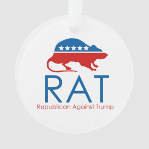 Ich bin ein R.A.T.: Republikaner gegen Trump-Keram Ornament