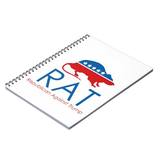 Ich bin ein R.A.T.: Republikaner gegen Trump Notizblock (Linke Seite)