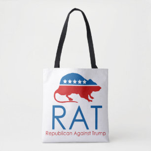 Ich bin ein R.A.T.: Republikaner gegen Trump Tasche