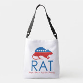 Ich bin ein R.A.T.: Republikaner gegen Trump Tragetaschen Mit Langen Trägern (Rückseite)