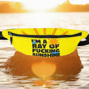 Ich bin ein Ray of F*ing Sunshine Fanny Pack - Fun Bauchtasche