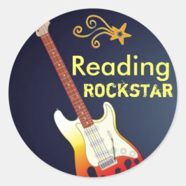 Ich bin ein Reading Rockstar Stickers