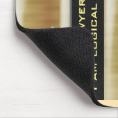 Ich bin ein Rechtsanwalt Mousepad (Ecke)