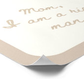 Ich bin ein reicher Mann, glücklich du neutraler T Poster (Ecke)