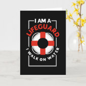 Ich bin ein Rettungsschwimmer, den ich auf dem Was Karte (Gelbe Blume)