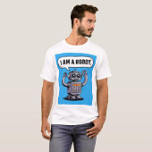 Ich bin ein Roboter T-Shirt (Vorne ganz)