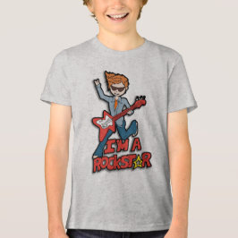 Ich bin ein Rockstar-Jungs-T - Shirt