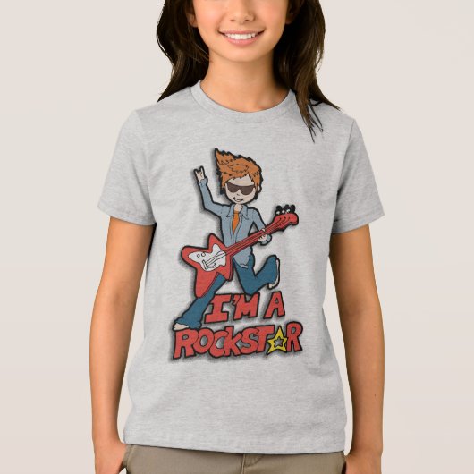 Ich bin ein Rockstar-Jungs-T - Shirt (Vorderseite)