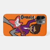 "Ich bin ein Rockstar" Orange Dark Boy Name ipod G Case-Mate iPhone Hülle (Rückseite (Horizontal))