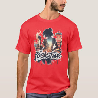 Ich bin ein Rockstar Rap Musik Lisa Yaowarat China T-Shirt