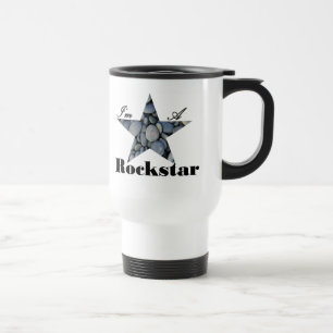 Ich bin ein Rockstar Reisebecher