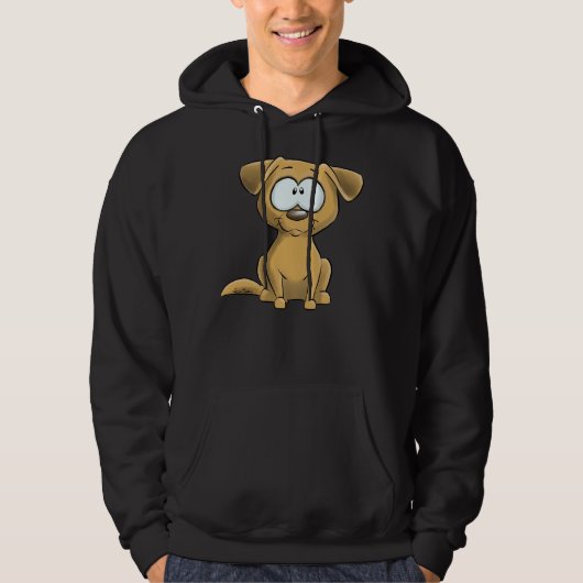 Ich bin ein Sand Labrador Hoodie (Vorderseite)