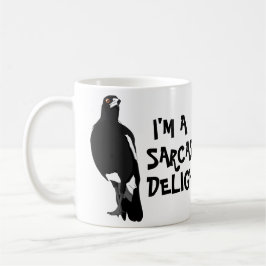 Ich bin ein sarkastischer, lustiger Schlamm Kaffeetasse