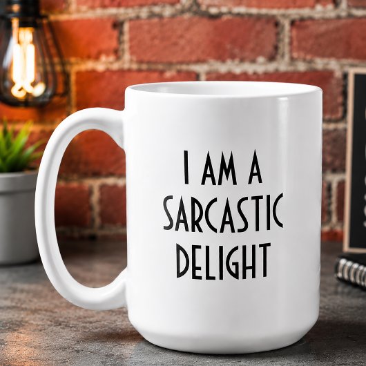 Ich bin ein sarkastischer Wunderfreund Kaffeetasse