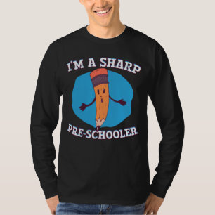 Ich bin ein scharfer Vorschullehrer Bleistift Lehr T-Shirt