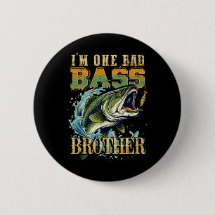 Ich bin ein schlechtes Bruder B Angelgeschenk für Button