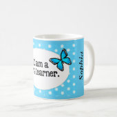 ICH BIN ein SCHNELLER ANFÄNGER Kaffeetasse (VorderseiteRechts)
