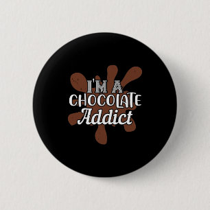 Ich bin ein Schokoladenaddict Button