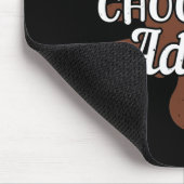 Ich bin ein Schokoladenaddict Mousepad (Ecke)
