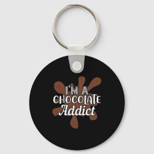 Ich bin ein Schokoladenaddict Schlüsselanhänger