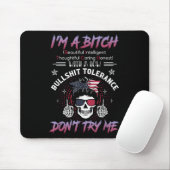 Ich bin ein schöner intelligenter fürsorglicher de mousepad (Mit Mouse)