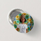 Ich bin ein schöner Knopf - Ella Button (Vorne & Hinten)