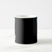 Ich bin ein schöner Sticker Kaffeetasse (Mittel)