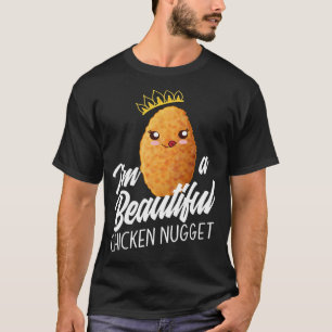 Ich bin ein schönes Hühnchen Nugget Niedlich Kids  T-Shirt
