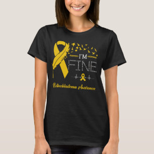 Ich bin ein schönes Retinoblastoma-Bewusstsein T-Shirt