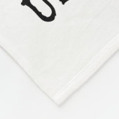 Ich bin ein Schriftsteller, der Funny Autor schrei Fleecedecke (Ecke)