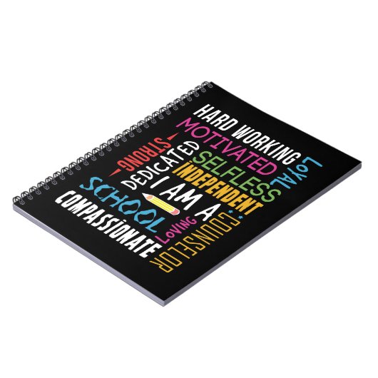 Ich bin ein Schulberater Notizblock (Linke Seite)