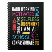 Ich bin ein Schulberater Notizblock (Vorderseite)