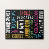 Ich bin ein Schulberater Puzzle (Horizontal)