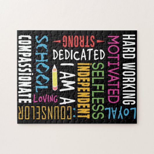 Ich bin ein Schulberater Puzzle (Horizontal)