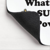 Ich bin ein Schulpsychologe Mousepad (Ecke)