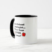 Ich bin ein Schulpsychologe Tasse (Vorderseite Links)