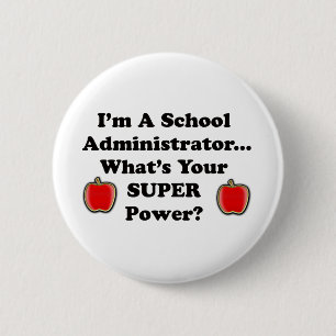 Ich bin ein Schulverwalter Button